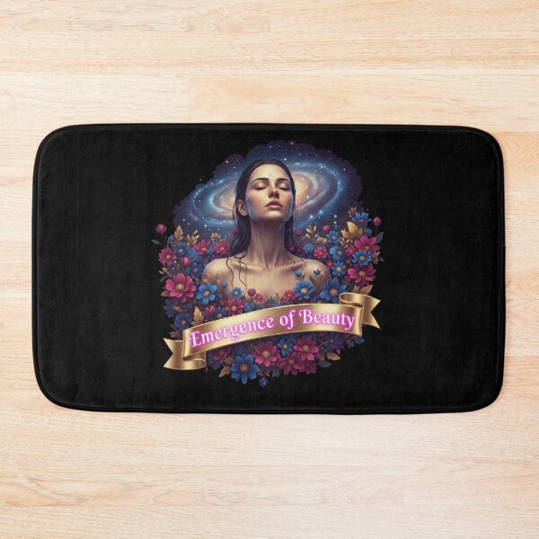 Item preview, Emergence of Beauty Cosmic Floral Woman Art designed and sold by BoldBloomArt.