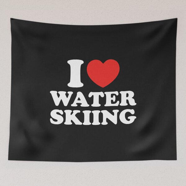 Item preview, I Love Water Skiing designed and sold by shitpostee.