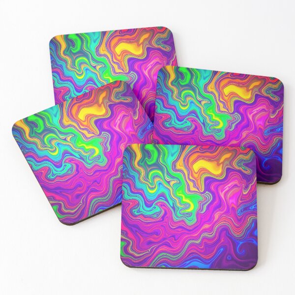Item preview, Hypnotic Neon Color Melt designed and sold by HLPsychDesigns.
