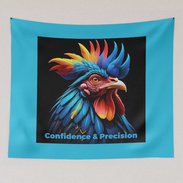 Item preview, Chinese Zodiac Rooster – Urban Neon Art | Confidence & Precision designed and sold by JaaGo PopLab.