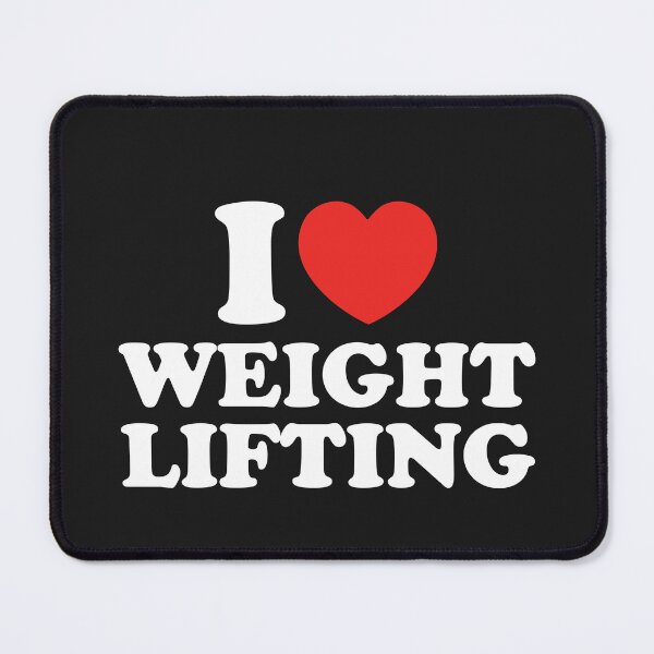 Item preview, I Love Weight Lifting designed and sold by shitpostee.