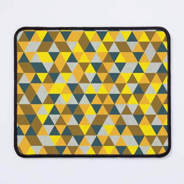 Item preview, Vintage Golden Sunset Color Palette - Hipster Geometric Triangle Pattern designed and sold by Petra Lang.