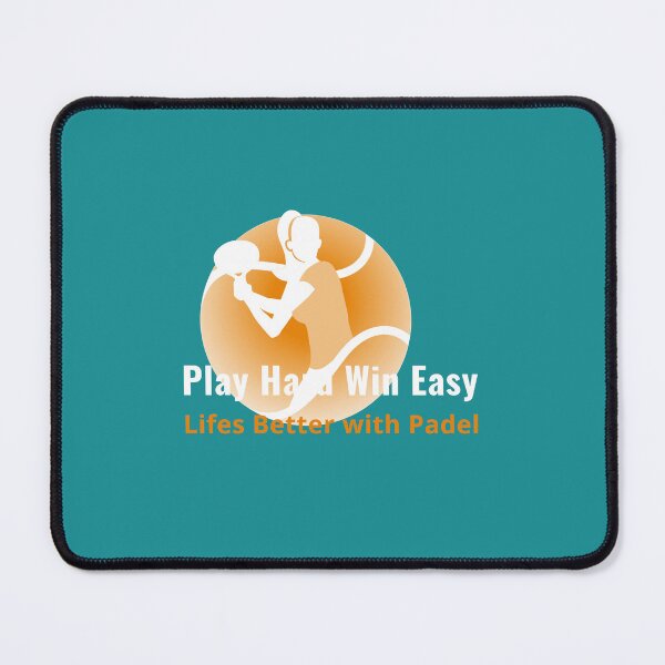 Item preview, Play Hard Win Easy babolat Racket padel. designed and sold by "Vibe & Style Merch".