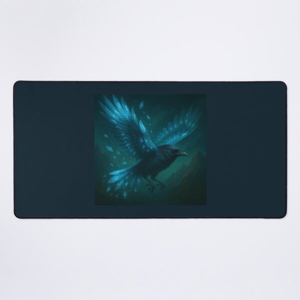 Item preview, Raven Wall Art– Mountain Rune Messenger designed and sold by GeoWild Designs.