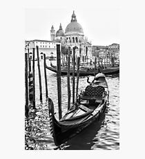 Romance Gondola Photographic Print