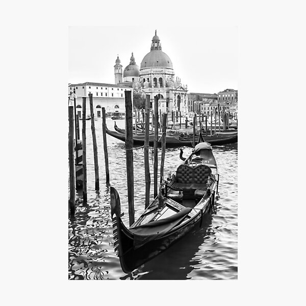 Romance Gondola Photographic Print