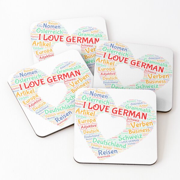 Item preview, I LOVE GERMAN designed and sold by Lisi's Designs.