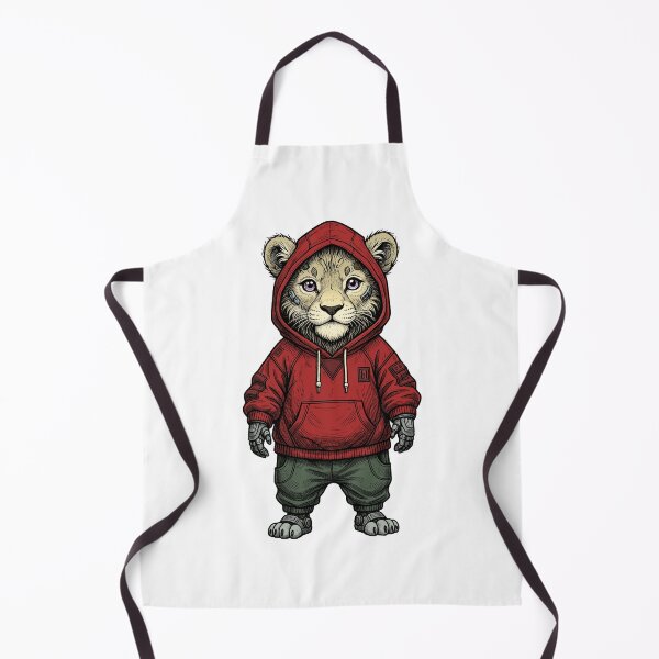 Item preview, A lion in a hoodie designed and sold by krabbaraban.