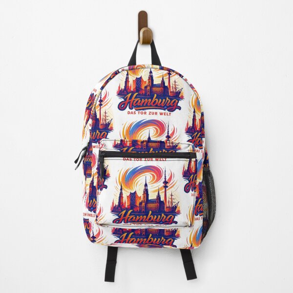 Item preview, Hamburg Gateway to the World City Silhouette Harbor Gift designed and sold by Pineapple-Tree.