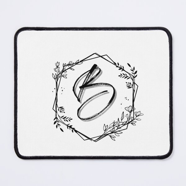 Item preview, Single Letter Monogram Design B - be proud of your name, mark your stuff with a letter designed and sold by digitalbitcraft.