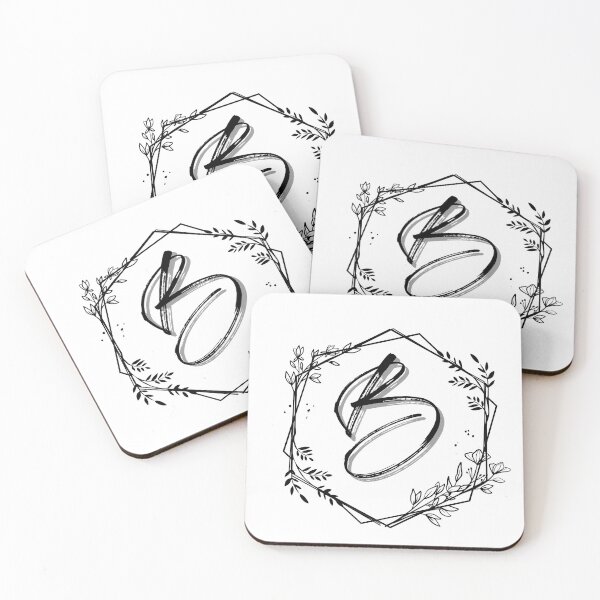 Item preview, Single Letter Monogram Design B - be proud of your name, mark your stuff with a letter designed and sold by digitalbitcraft.