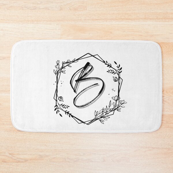 Item preview, Single Letter Monogram Design B - be proud of your name, mark your stuff with a letter designed and sold by digitalbitcraft.