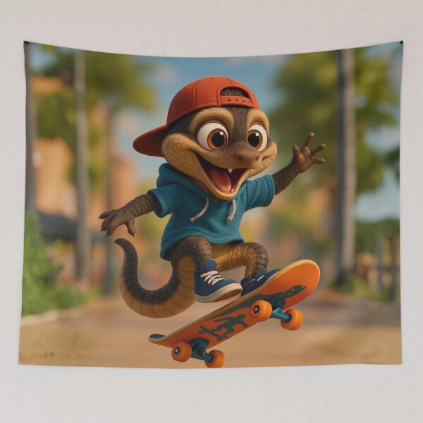 Item preview, Skater Indian Cobra designed and sold by Sillytoe.