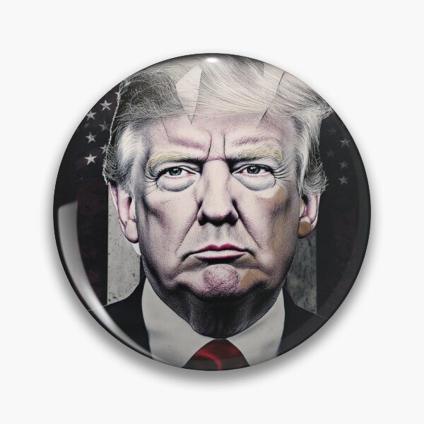 Item preview, Weathered Trump Portrait - Colorful Conflict designed and sold by CleverCulture.