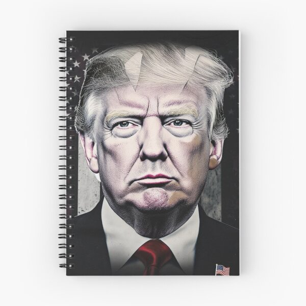 Item preview, Weathered Trump Portrait - Colorful Conflict designed and sold by CleverCulture.