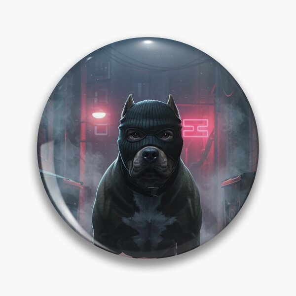 Item preview, Dark Canine Warrior – Gothic Fantasy Dog Illustration designed and sold by Articooler.
