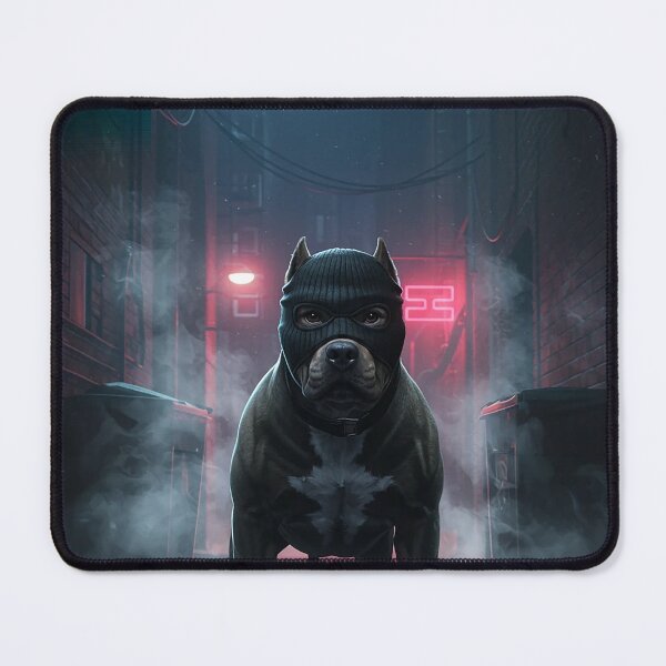 Item preview, Dark Canine Warrior – Gothic Fantasy Dog Illustration designed and sold by Articooler.