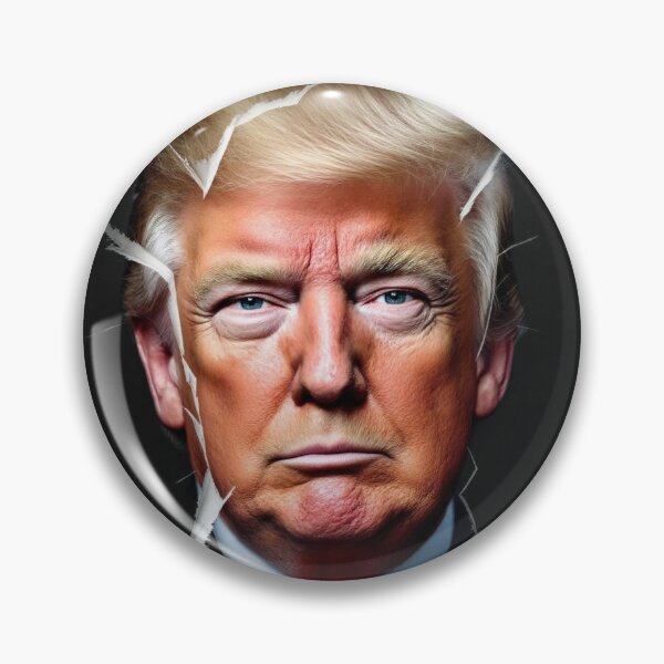Item preview, Weathered Trump Portrait - Colorful Conflict designed and sold by CleverCulture.