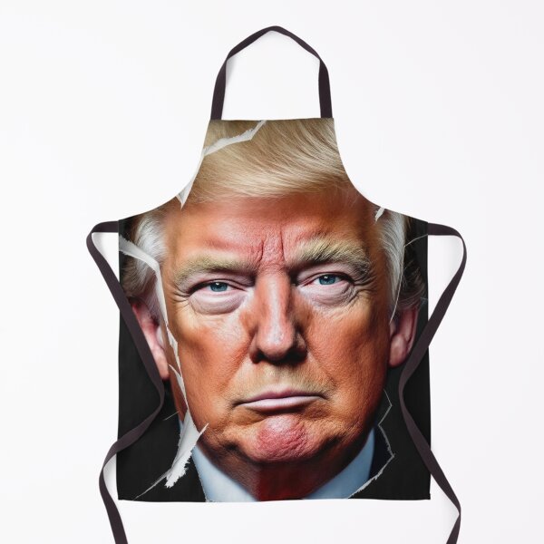 Item preview, Weathered Trump Portrait - Colorful Conflict designed and sold by CleverCulture.