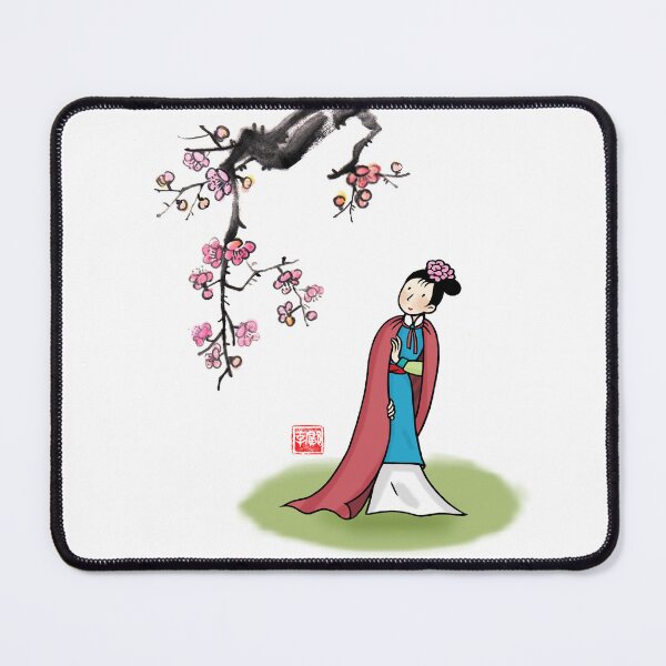 Item preview, Going for a spring outing and enjoying the flowers. designed and sold by EmilyDouArt.
