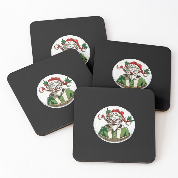 Item preview, Evil Christmas Elf – Dark Holiday Character Design strange Elf gifts for christmas designed and sold by zuzzelek44.