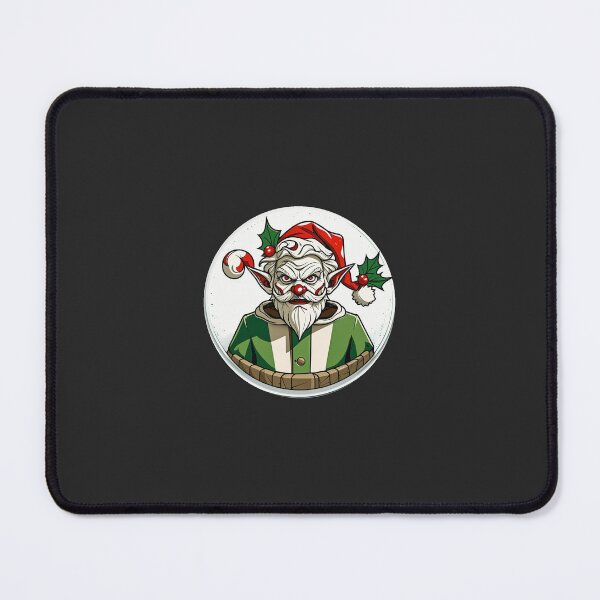 Item preview, Evil Christmas Elf – Dark Holiday Character Design strange Elf gifts for christmas designed and sold by zuzzelek44.