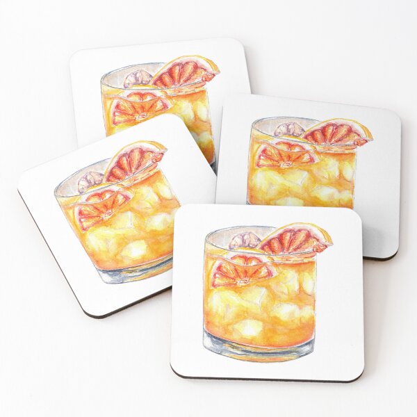 Item preview, Summer Iced Drink in Watercolour designed and sold by MeiC-Artsy.