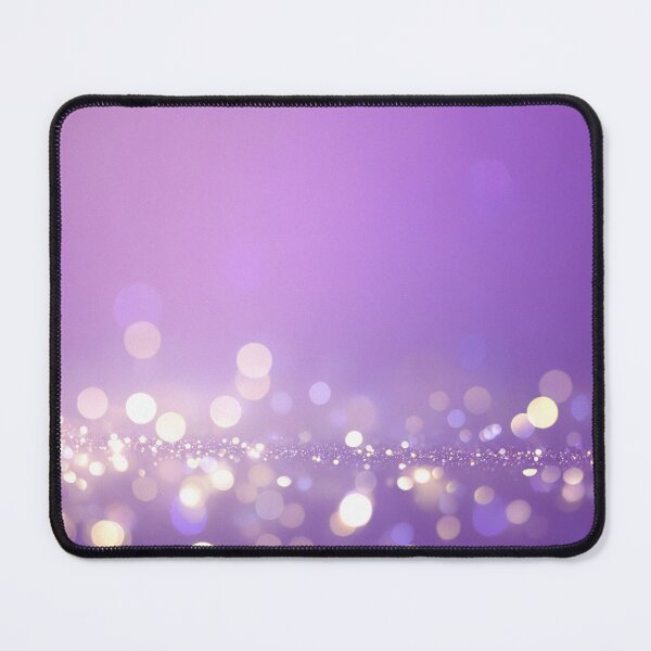 Item preview, Purple dreamy glitter bokeh with soft golden lights designed and sold by SassyArtistry.