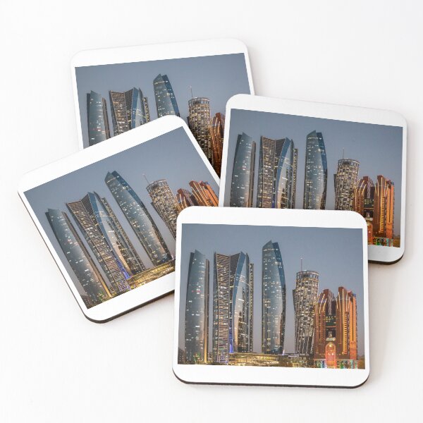 Item preview, Abu Dhabi Skyline  designed and sold by Ospreychild.