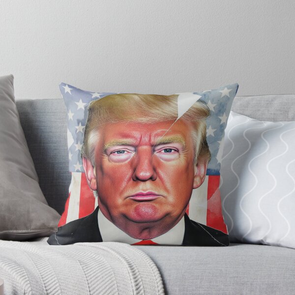 Item preview, Weathered Trump Portrait - Colorful Conflict designed and sold by CleverCulture.
