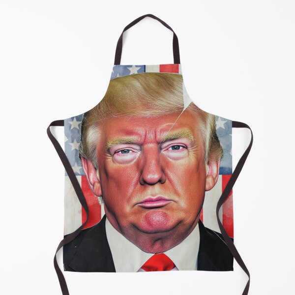 Item preview, Weathered Trump Portrait - Colorful Conflict designed and sold by CleverCulture.