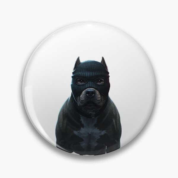 Item preview, Dark Canine Warrior – Gothic Fantasy Dog Illustration designed and sold by Articooler.