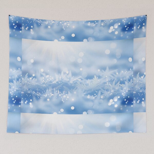 Item preview, Sunlit icy winter background with sparkling frost crystals designed and sold by SassyArtistry.
