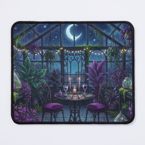 Item preview, Midnight Botanist - Witchy Greenhouse & Tarot designed and sold by SavinMercantile.