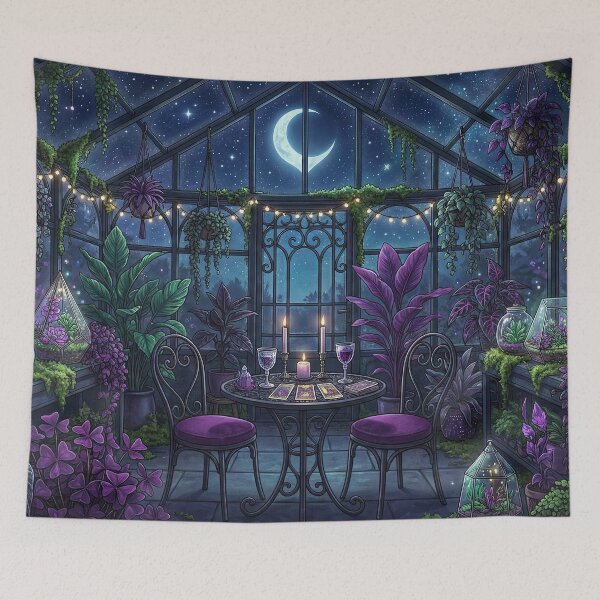 Item preview, Midnight Botanist - Witchy Greenhouse & Tarot designed and sold by SavinMercantile.