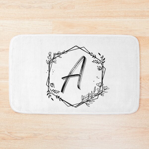 Item preview, Single Letter Monogram Design A - be proud of your name, mark your stuff with a letter designed and sold by digitalbitcraft.