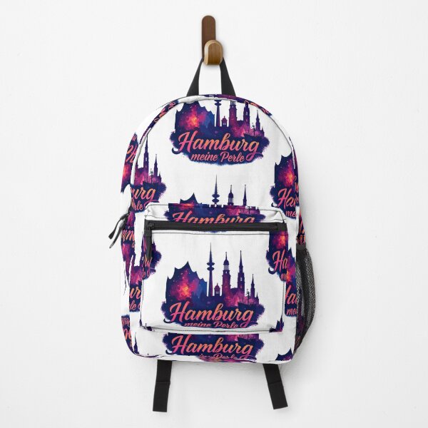Item preview, Hamburg Pearl City Silhouette Harbor Gift designed and sold by Pineapple-Tree.