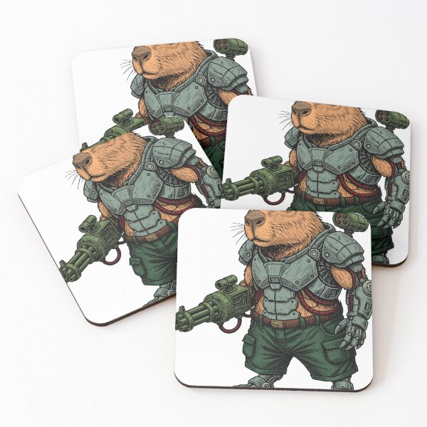 Item preview, Cybernetic capybara designed and sold by krabbaraban.