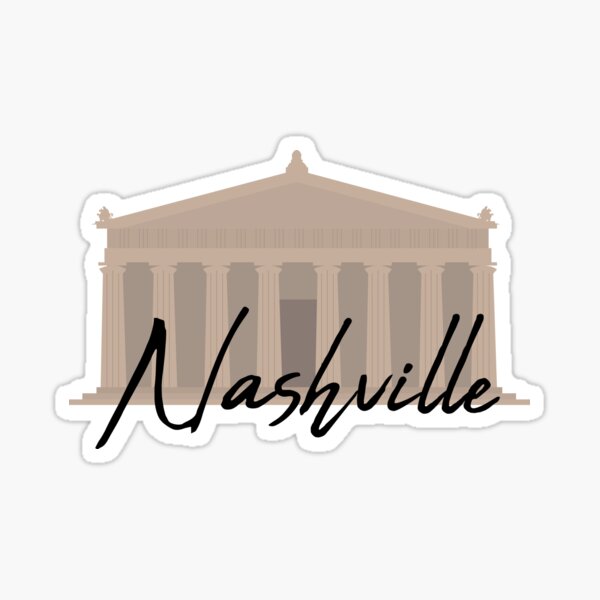 Nashville (The Parthenon) Sticker