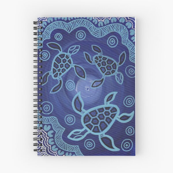 Item preview, Authentic Aboriginal Art -  Sea Turtles designed and sold by HogarthArts.