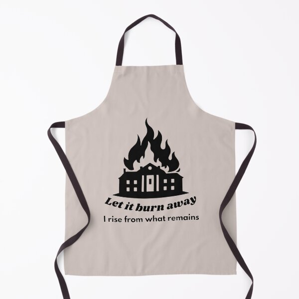 Item preview, Let It Burn Away – Motivational Resilience Design designed and sold by MotifShop2025.
