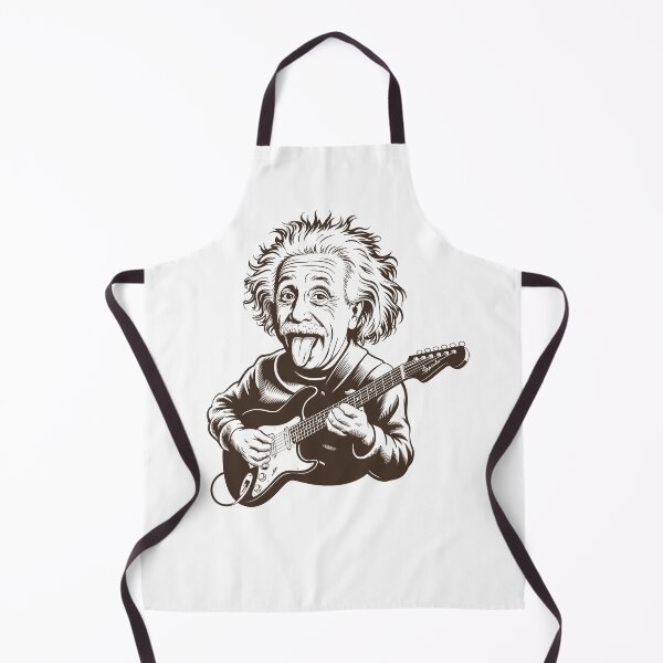 Item preview, Funny Einstein playing electric guitar physics science designed and sold by billyperks.