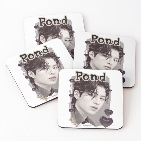 Item preview, Pond (Naravit Lertratkosum) Thailand Actor  Thai drama Entertainment Scrapbook Collage Cozy Y2K Vintage Design designed and sold by HELL0WBELLO.