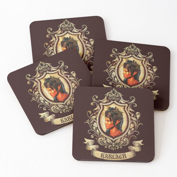 Item preview, Karlach Cliffgate - Vintage Portrait designed and sold by Ragan Rutherford Designs.
