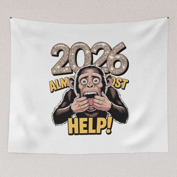 Item preview, Almost 2026 Help designed and sold by Pawmoods.