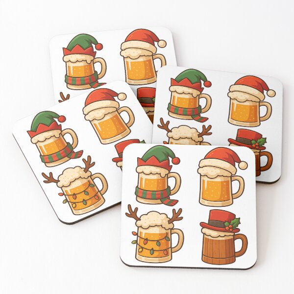 Item preview, Christmas Beer - Santa, Elf, Reindeer, Lights designed and sold by ZBIFBOUETLA.