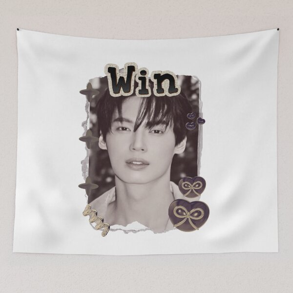 Item preview, Win (Metawin Opas-iamkajorn) Thailand Actor  Thai drama Entertainment Scrapbook Collage Cozy Y2K Vintage Design designed and sold by HELL0WBELLO.