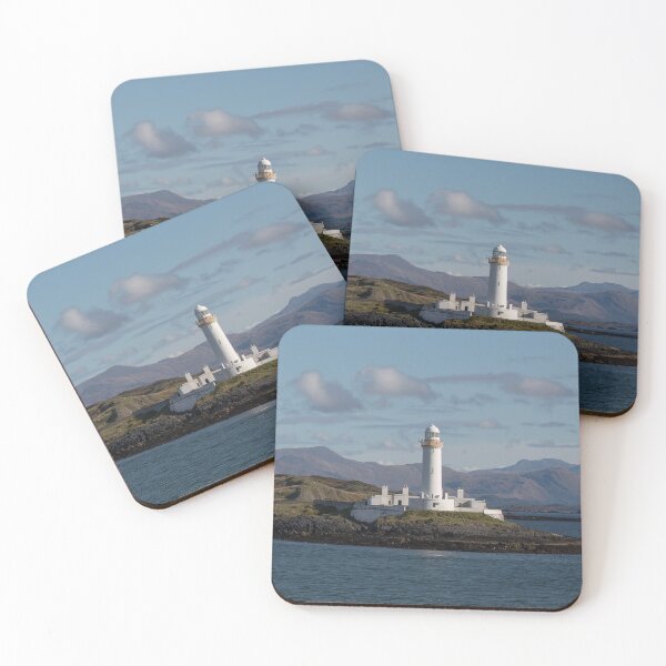 Item preview, Lismore Lighthouse on Eilean Musdile in the forth of Lorne at the entrance of Loch Linnhe  designed and sold by Ospreychild.