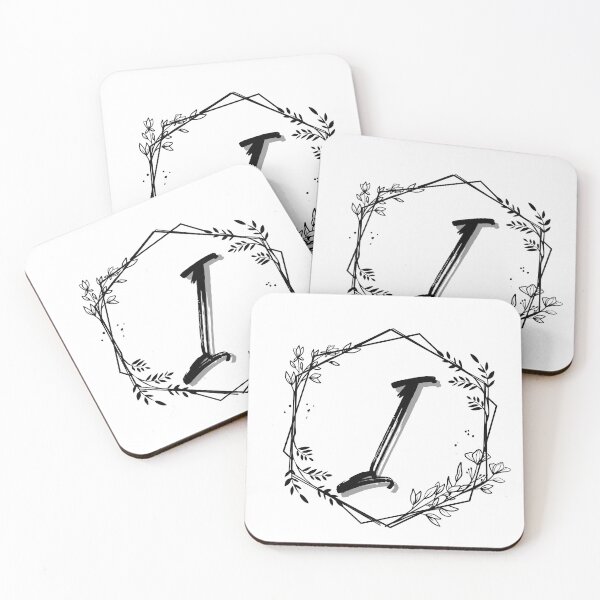Item preview, Single Letter Monogram Design I - be proud of your name, mark your stuff with a letter designed and sold by digitalbitcraft.