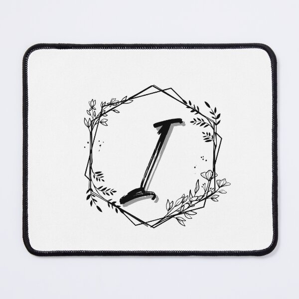 Item preview, Single Letter Monogram Design I - be proud of your name, mark your stuff with a letter designed and sold by digitalbitcraft.